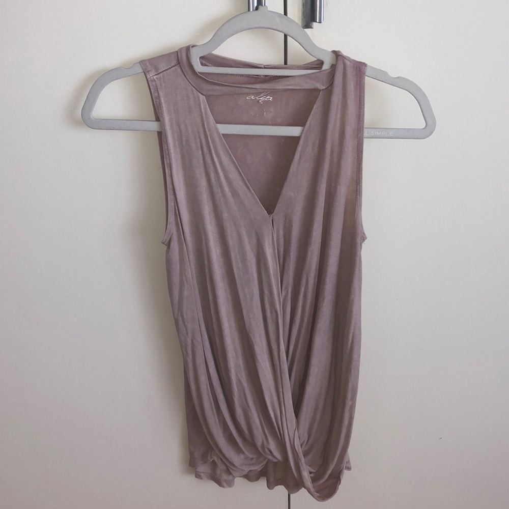 Blush twist tank